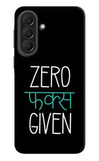 Zero Fucks Given Samsung A37 5G Back Cover
