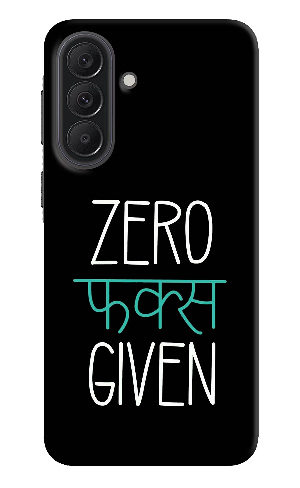 Zero Fucks Given Samsung A37 5G Back Cover
