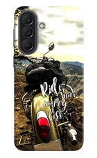 Ride More Worry Less Samsung A37 5G Back Cover