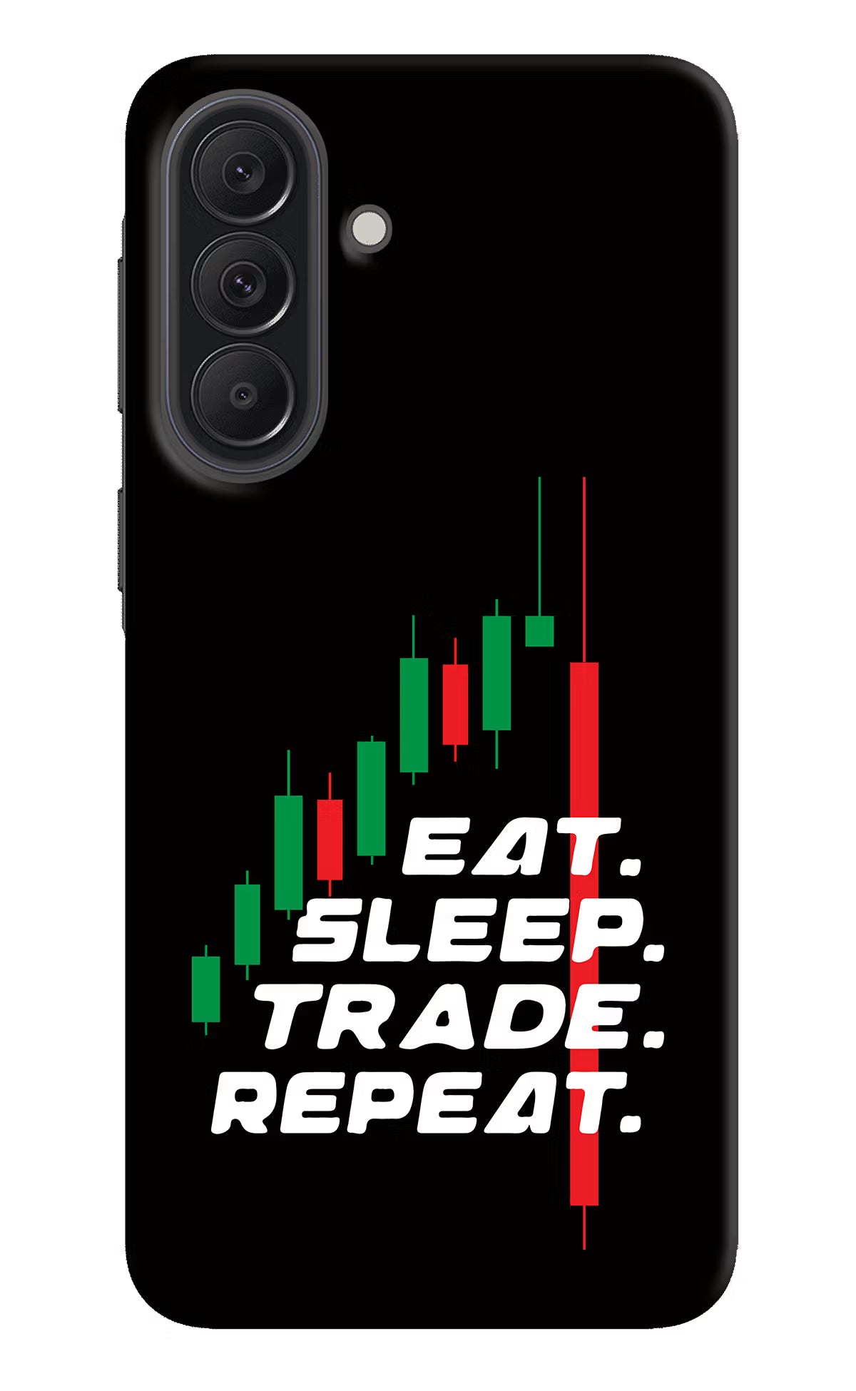 Eat Sleep Trade Repeat Samsung A37 5G Back Cover