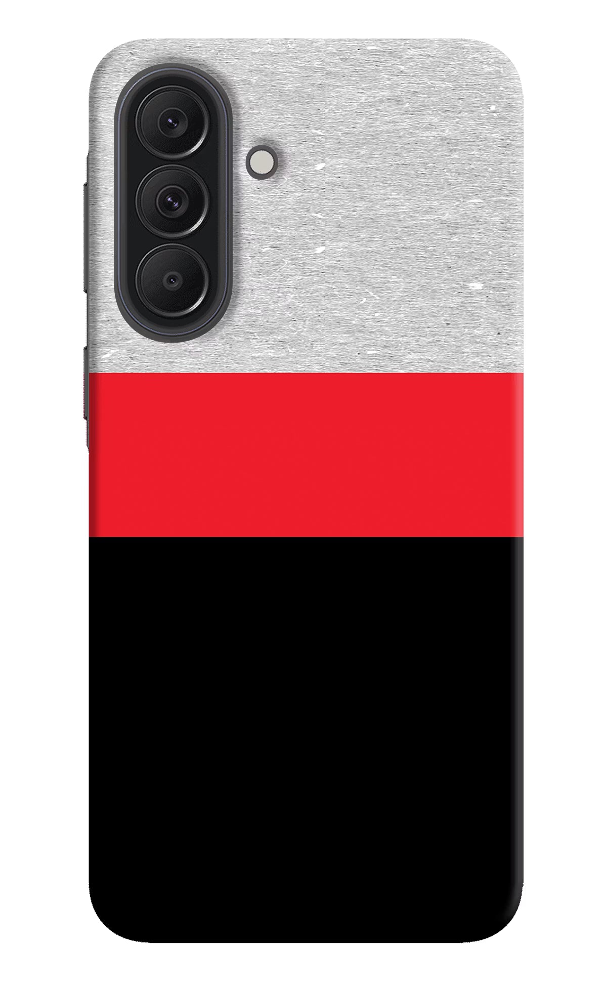 Tri Color Pattern Samsung A37 5G Back Cover