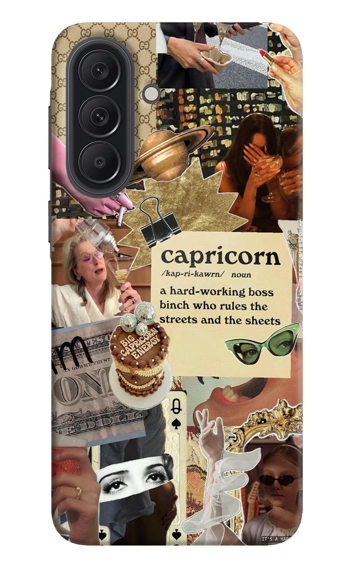 Capricorn Zodiac Samsung A37 5G Back Cover