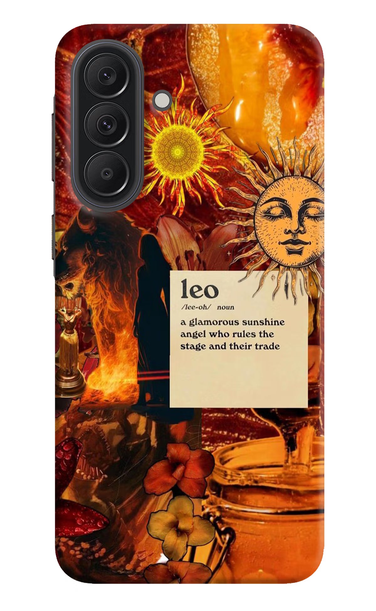 Leo Zodiac Samsung A37 5G Back Cover