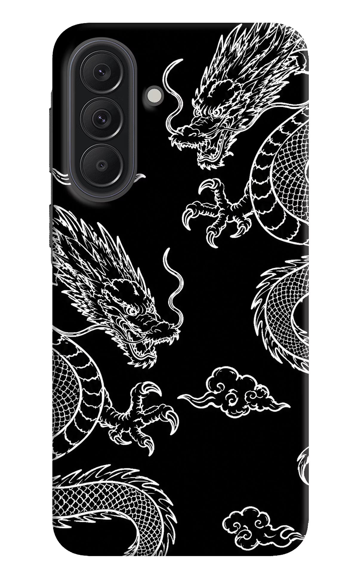 Twin Dragons Samsung A37 5G Back Cover