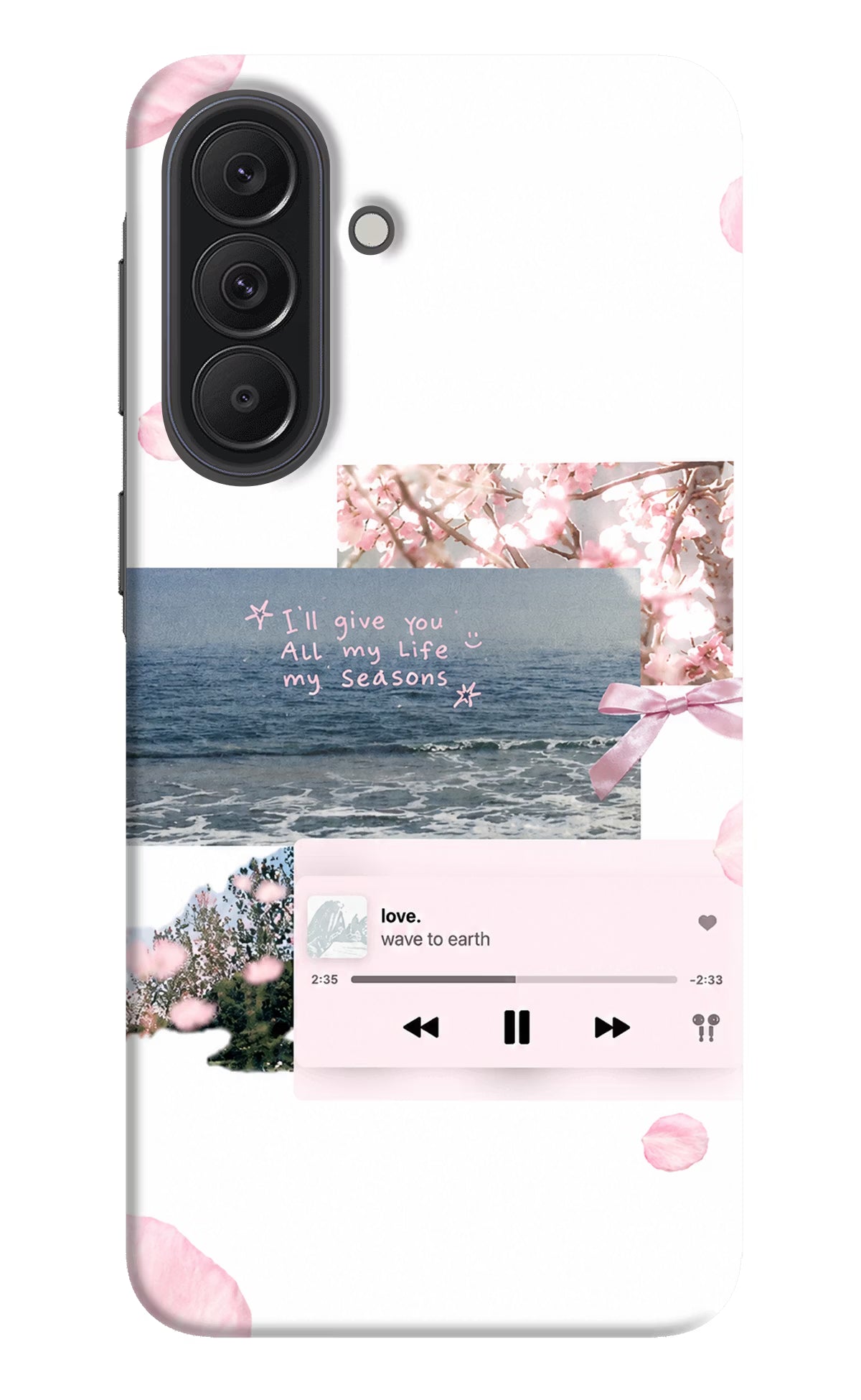 Wave to earth Samsung A37 5G Back Cover