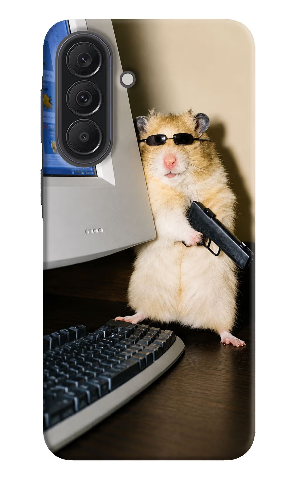 Hacker Hamster Samsung A37 5G Back Cover