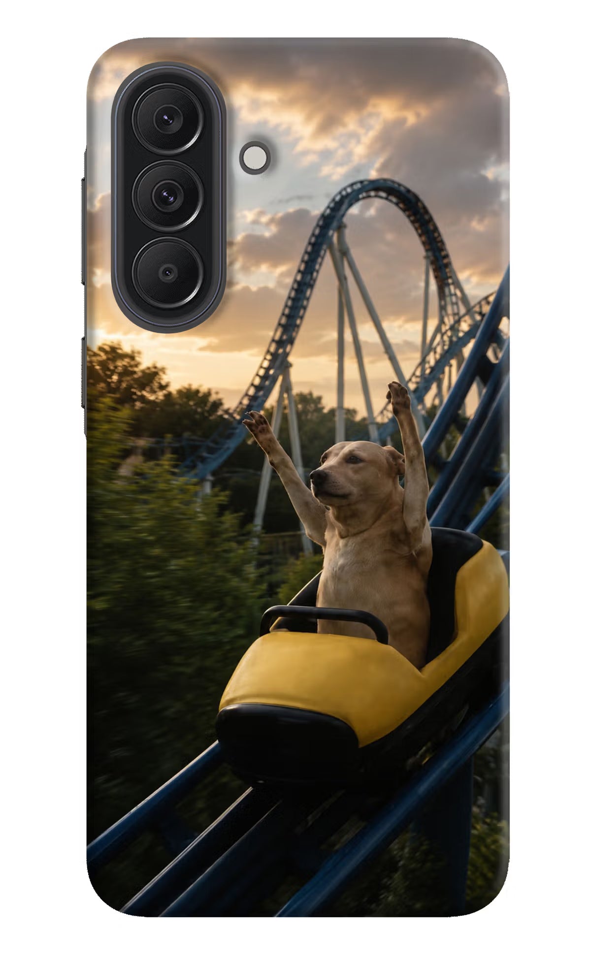 Rollercoaster Dog Samsung A37 5G Back Cover