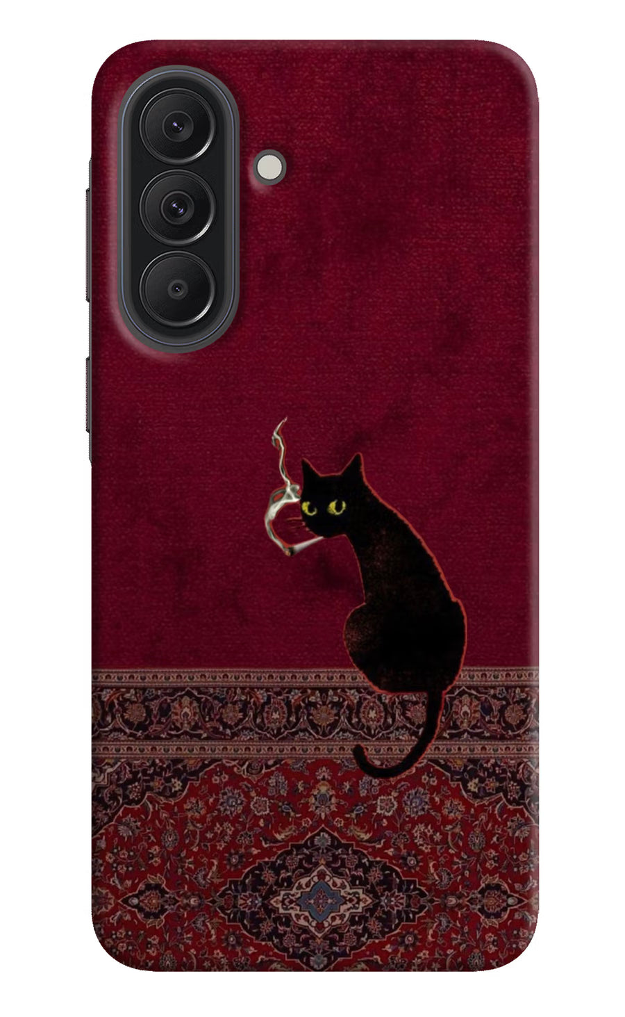 Midnight Cat Samsung A37 5G Back Cover, Hard case