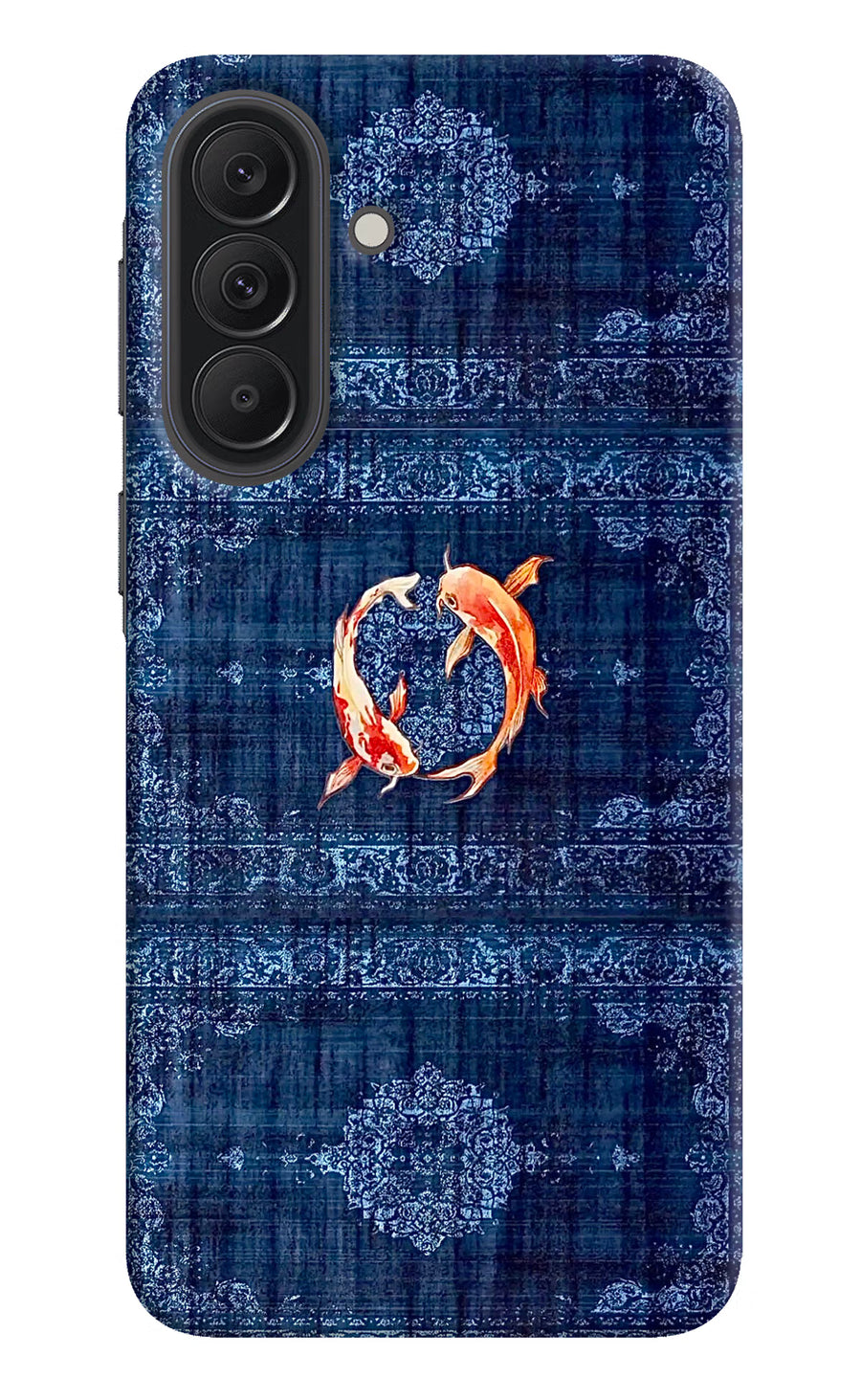 Koi Blue Samsung A37 5G Back Cover, Hard case