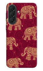 Maroon Elephant Samsung A37 5G Hard Case Back Cover by Casekaro