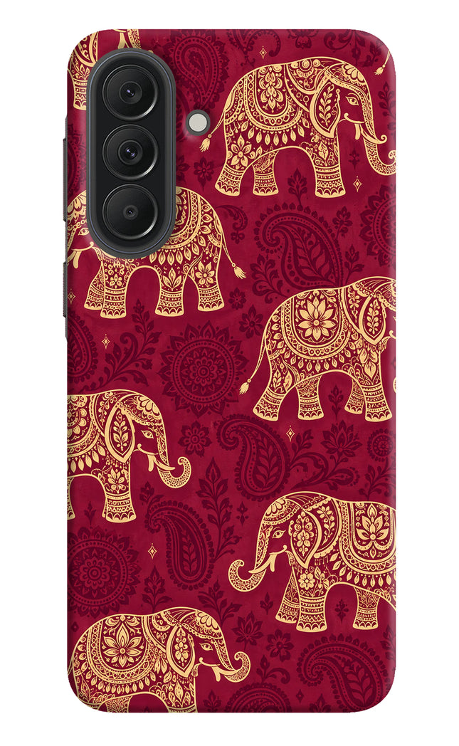 Maroon Elephant Samsung A37 5G Hard Case Back Cover by Casekaro