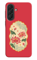 Pink Lotus Samsung A37 5G Hard Case Back Cover by Casekaro