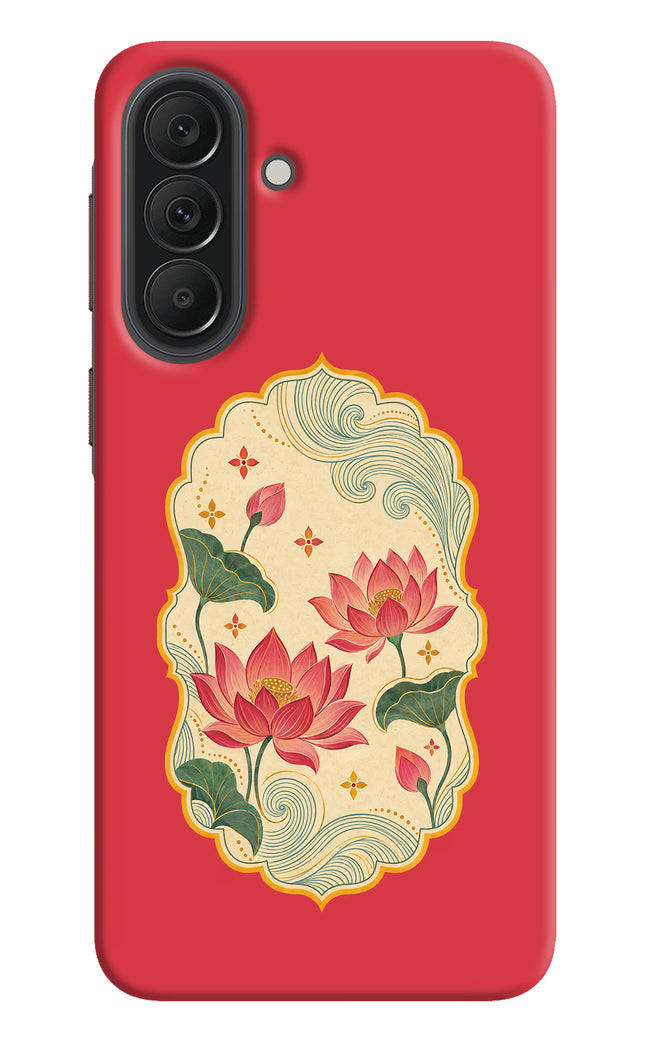 Pink Lotus Samsung A37 5G Hard Case Back Cover by Casekaro