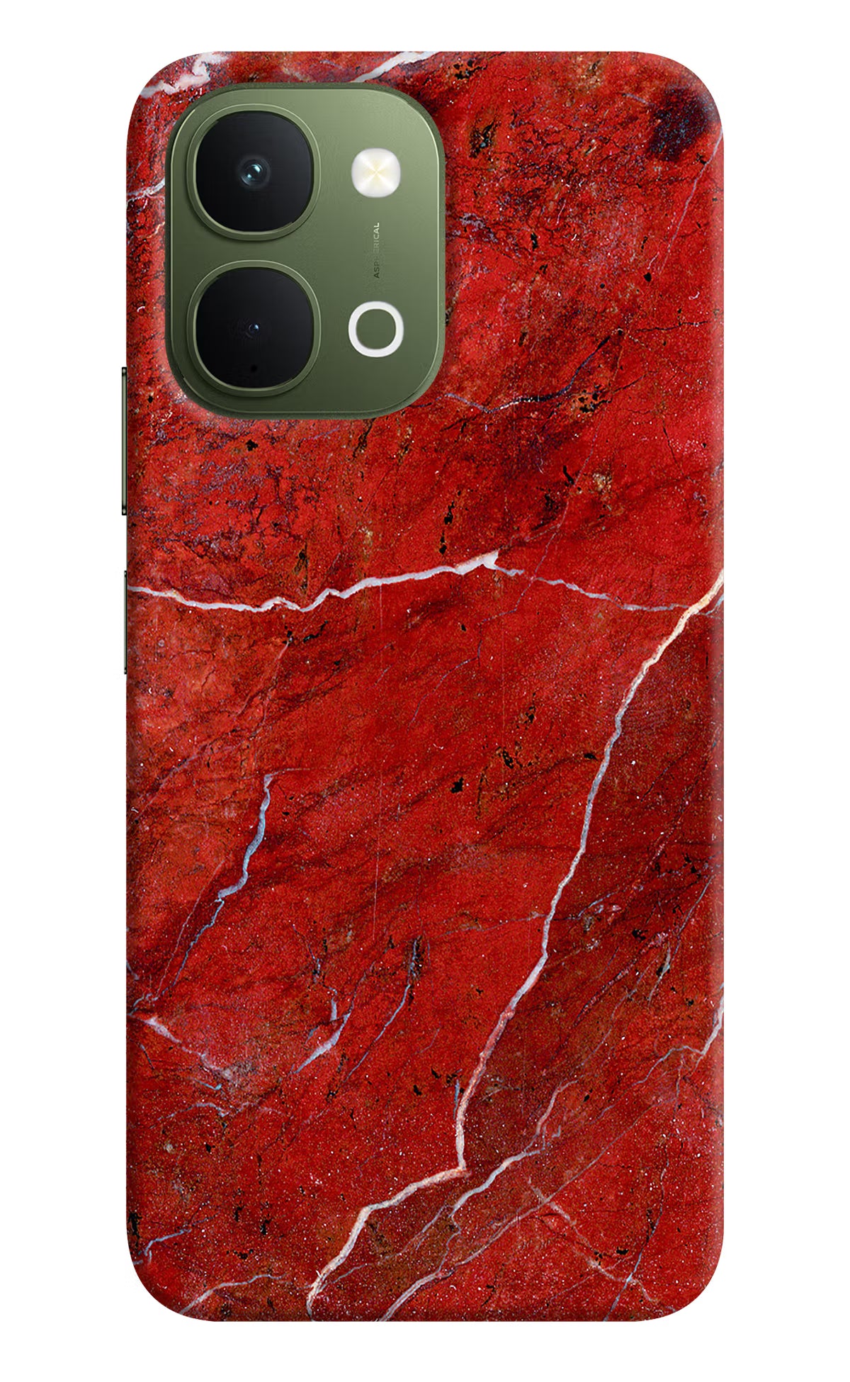 Red Marble Design Vivo T5x 5G Back Cover