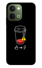 Coffee Vivo T5x 5G Hard Case Back Cover by Casekaro
