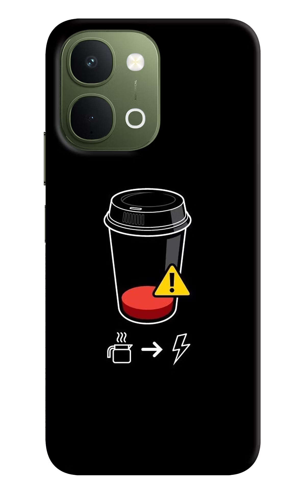 Coffee Vivo T5x 5G Back Cover