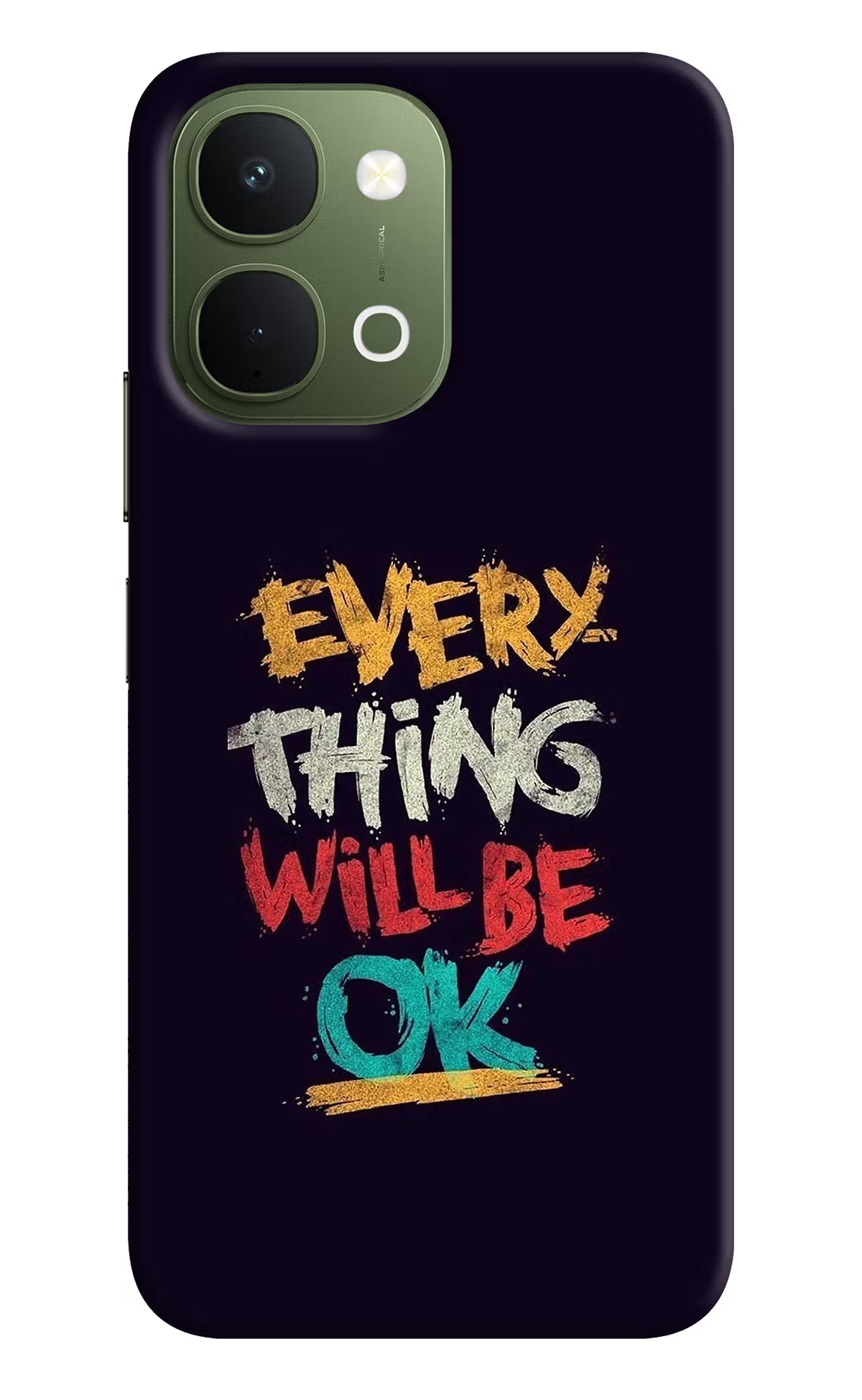 Everything Will Be Ok Vivo T5x 5G Back Cover