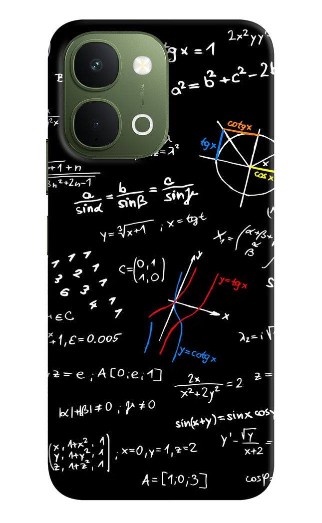 Mathematics Formula Vivo T5x 5G Hard Case Back Cover by Casekaro