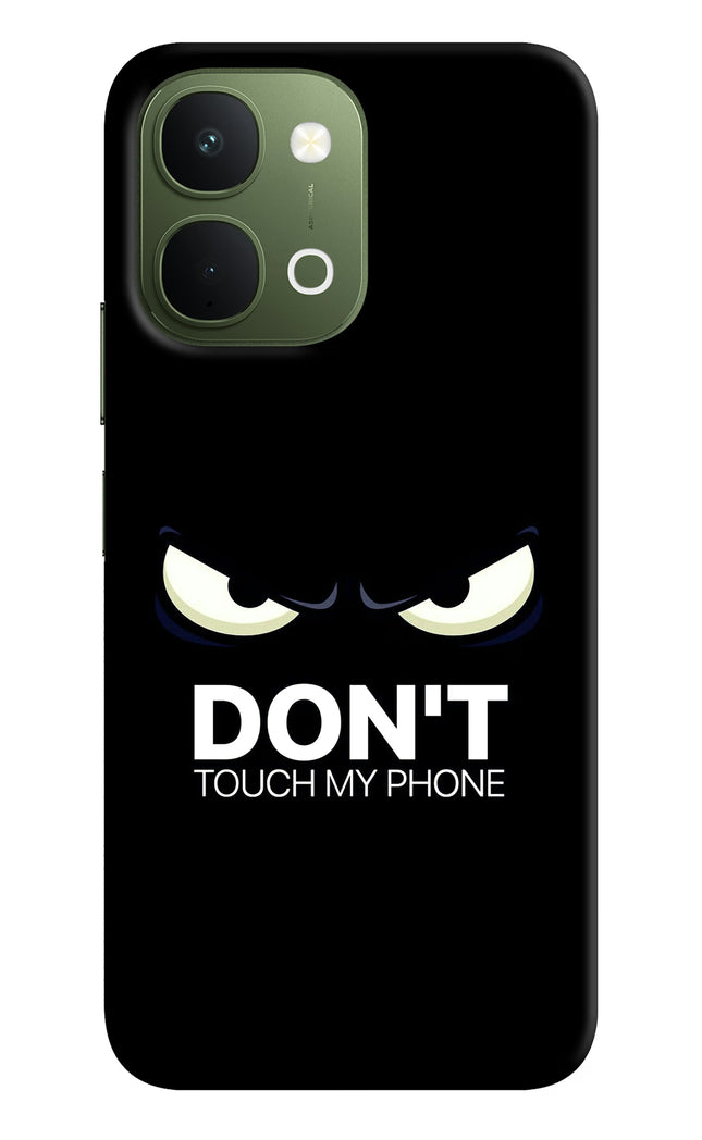 Don'T Touch My Phone Vivo T5x 5G Hard Case Back Cover by Casekaro