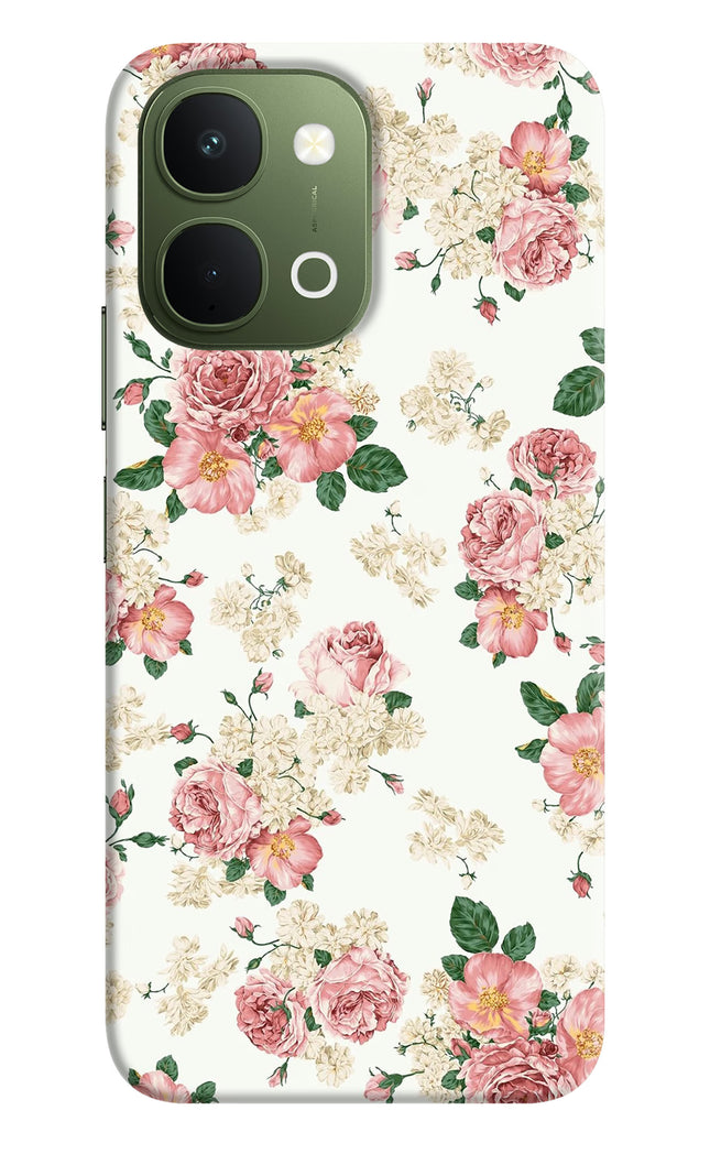 Flowers Vivo T5x 5G Hard Case Back Cover by Casekaro