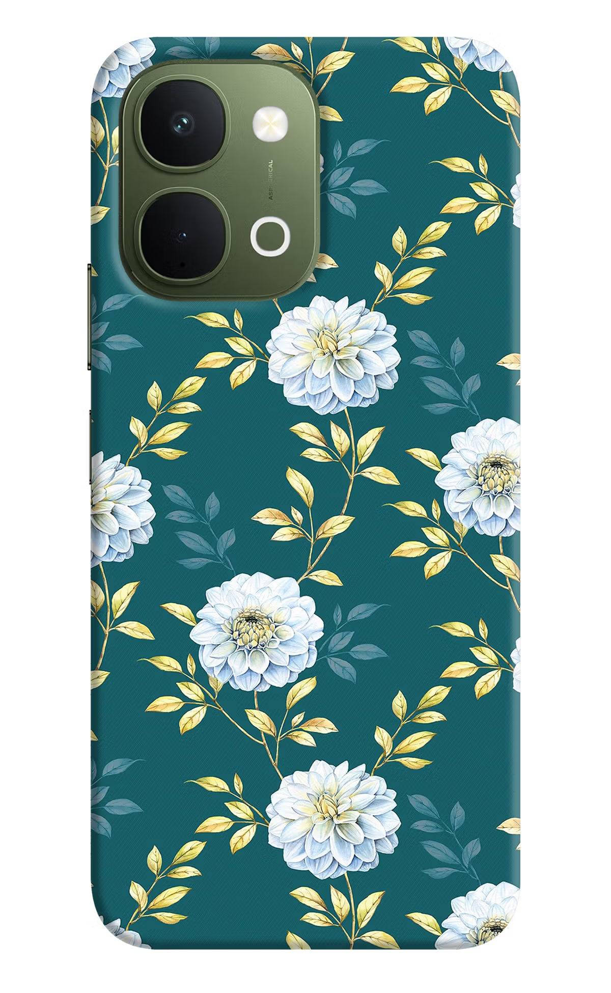 Flowers Vivo T5x 5G Back Cover