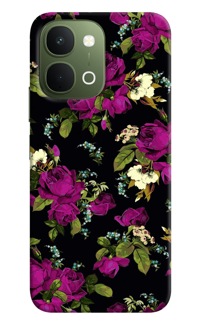 Flowers Vivo T5x 5G Hard Case Back Cover by Casekaro