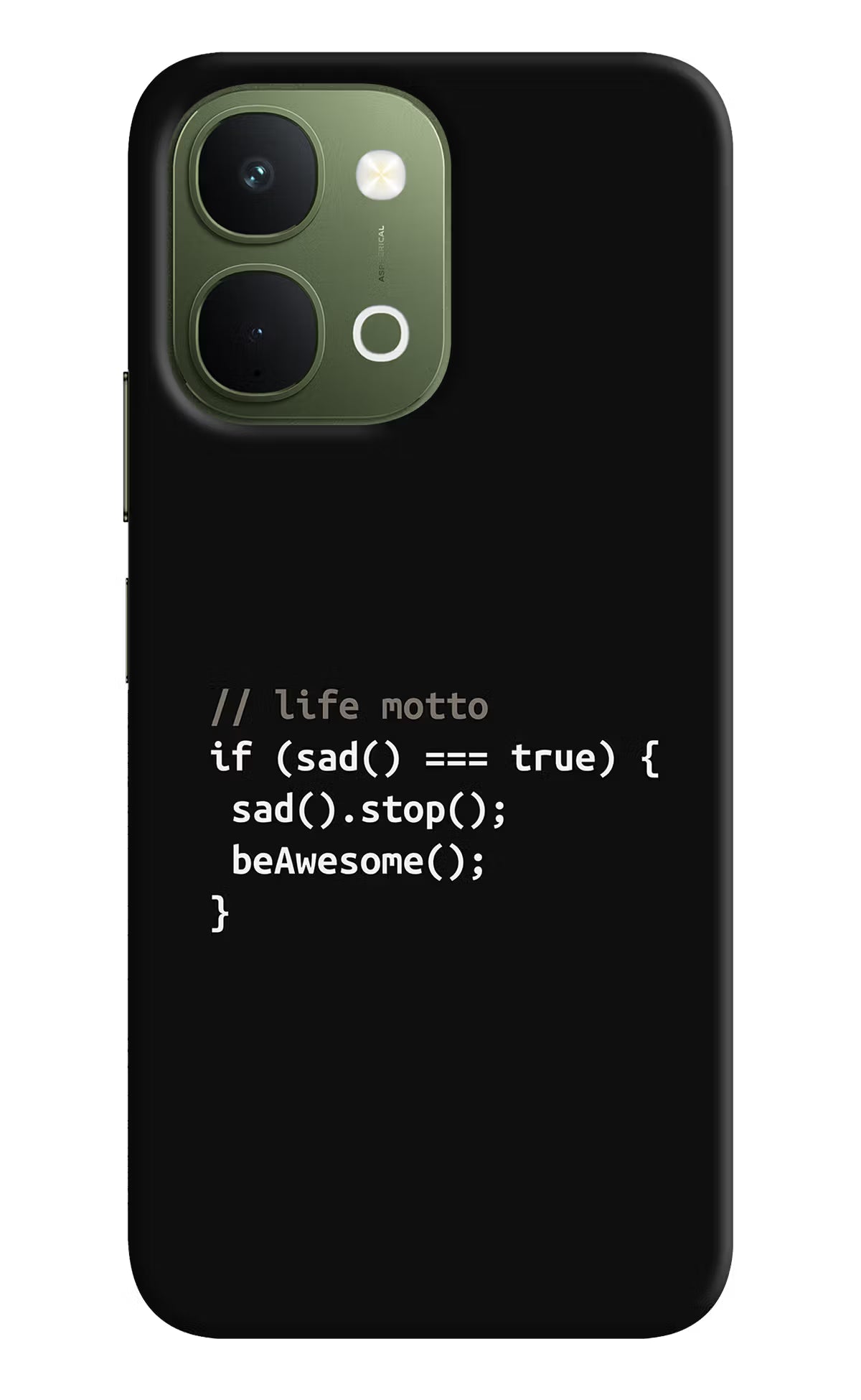 Life Motto Code Vivo T5x 5G Back Cover