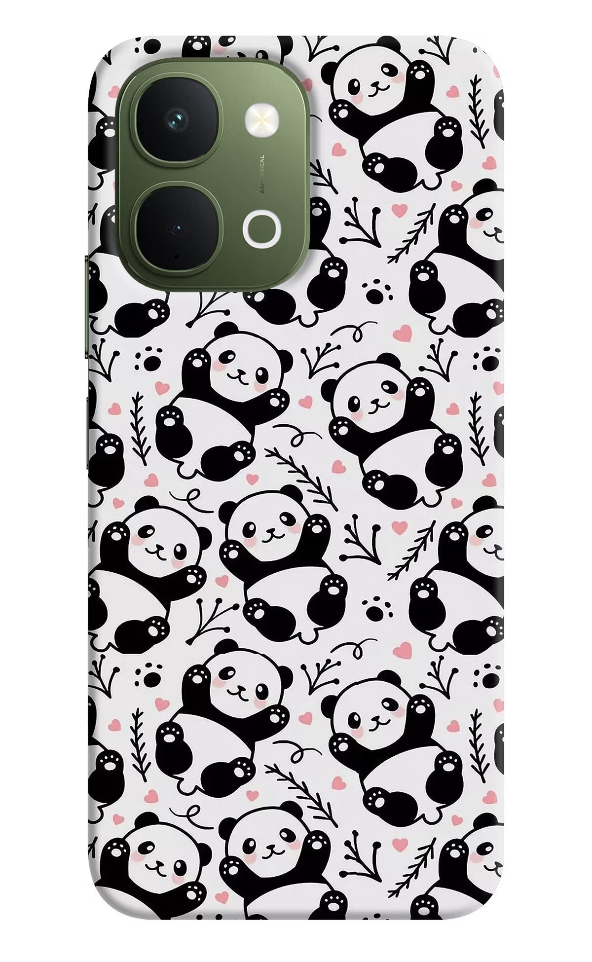 Cute Panda Vivo T5x 5G Back Cover