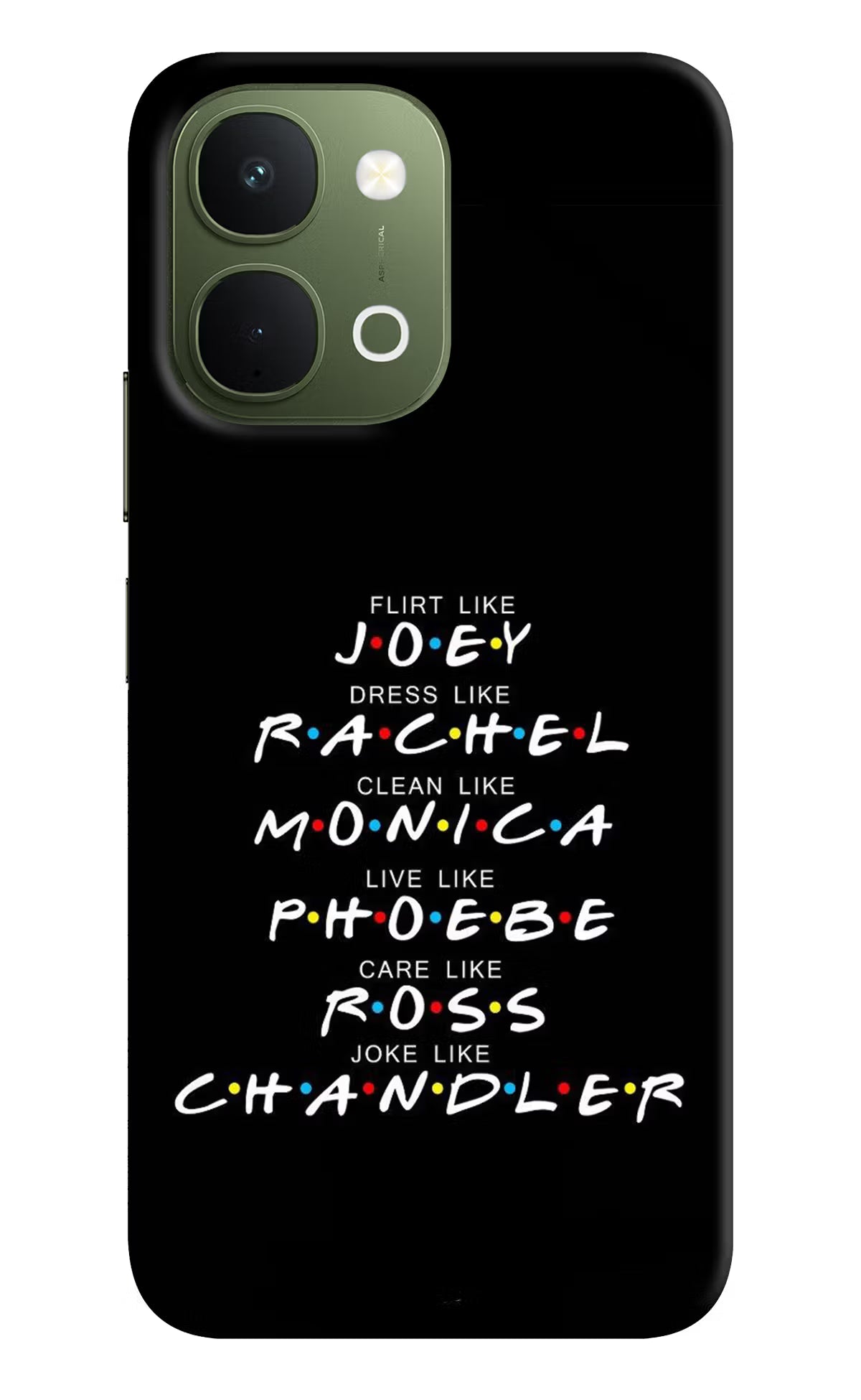 FRIENDS Character Vivo T5x 5G Back Cover