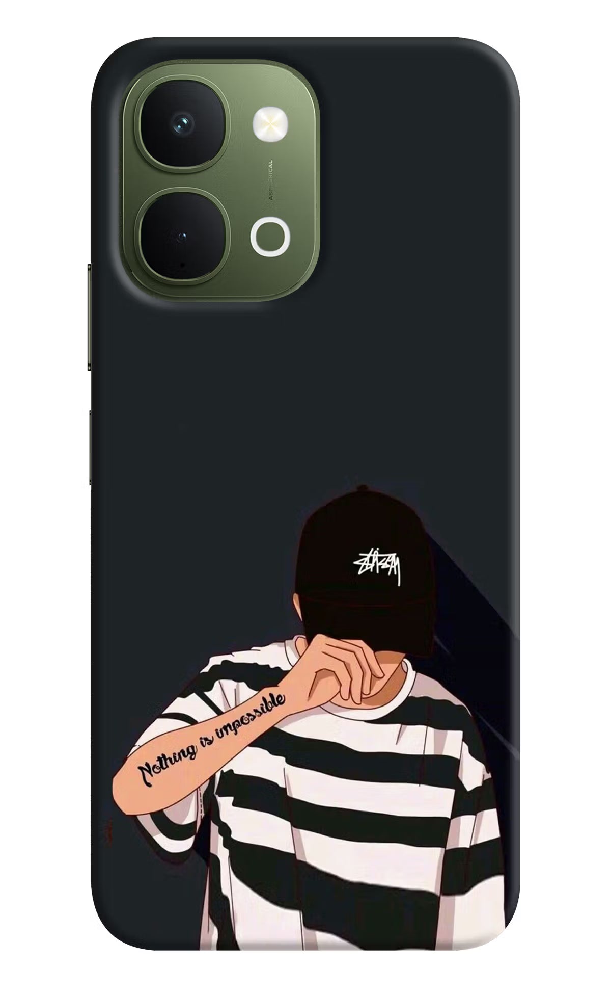 Aesthetic Boy Vivo T5x 5G Back Cover