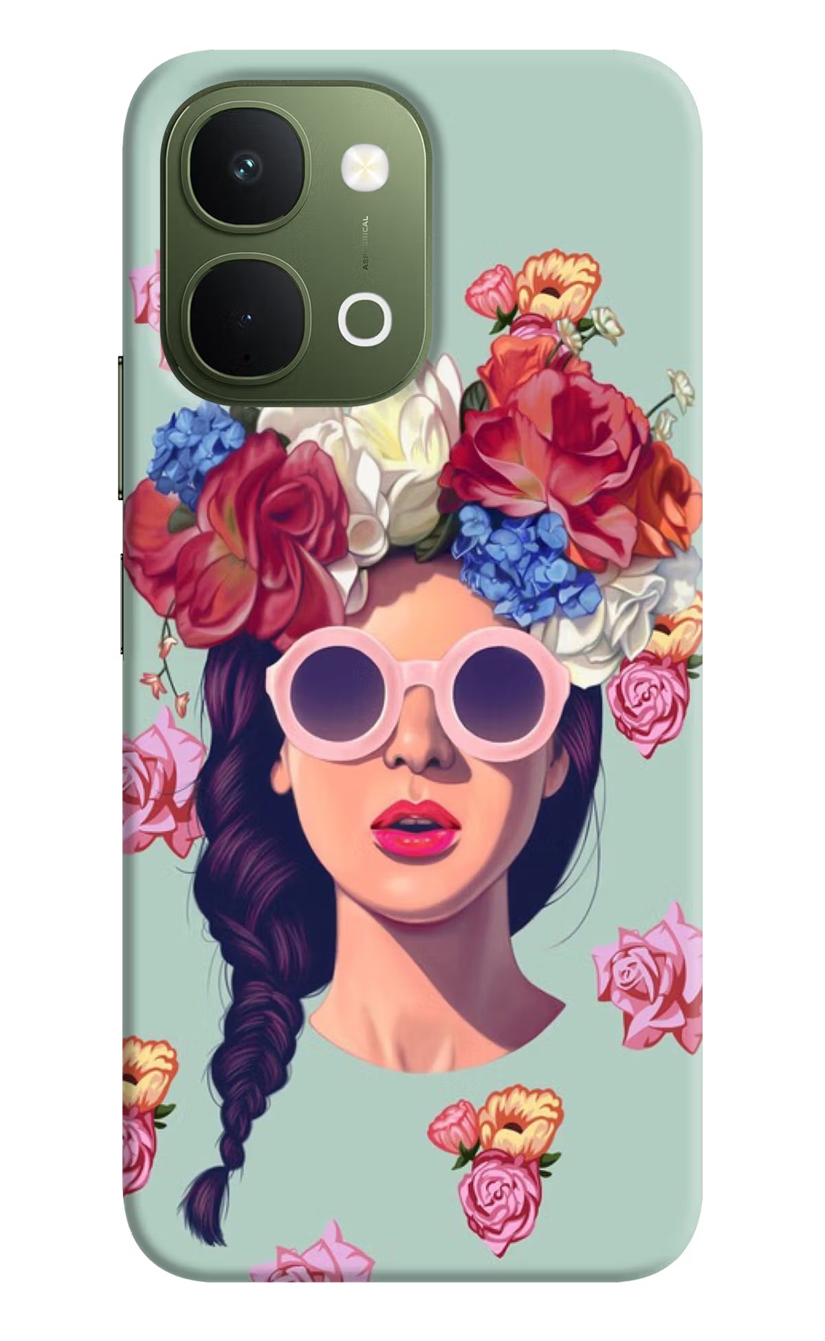 Pretty Girl Vivo T5x 5G Back Cover