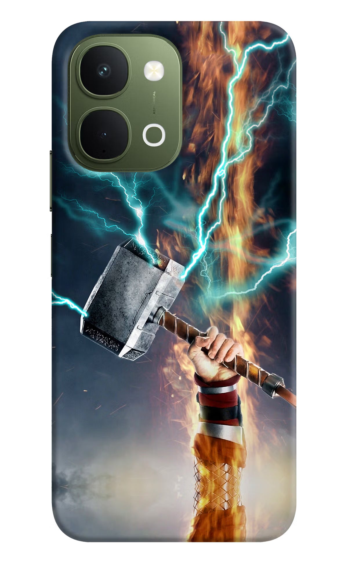 Thor Hammer Mjolnir Vivo T5x 5G Back Cover
