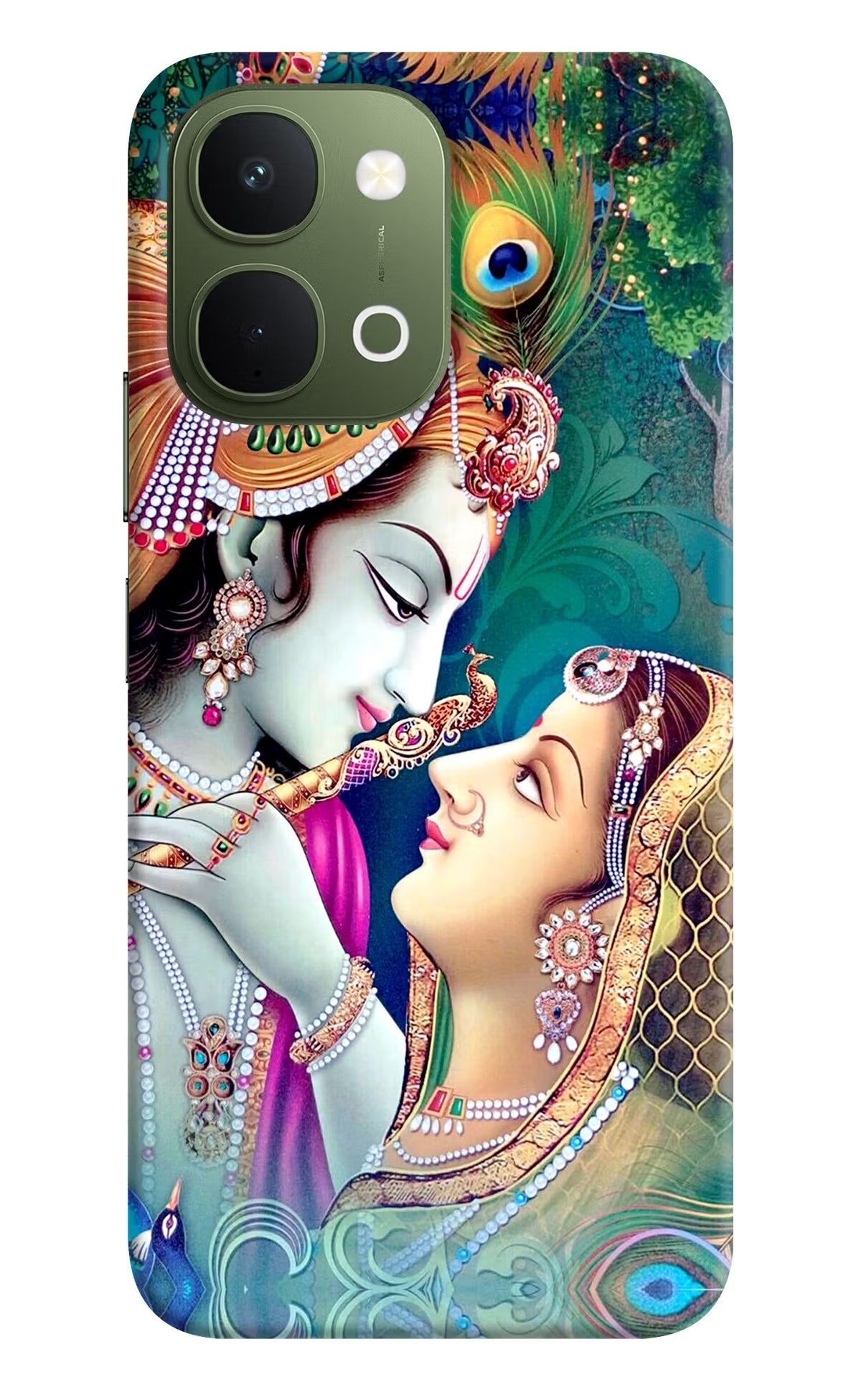 Lord Radha Krishna Vivo T5x 5G Back Cover