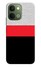 Tri Color Pattern Vivo T5x 5G Hard Case Back Cover by Casekaro