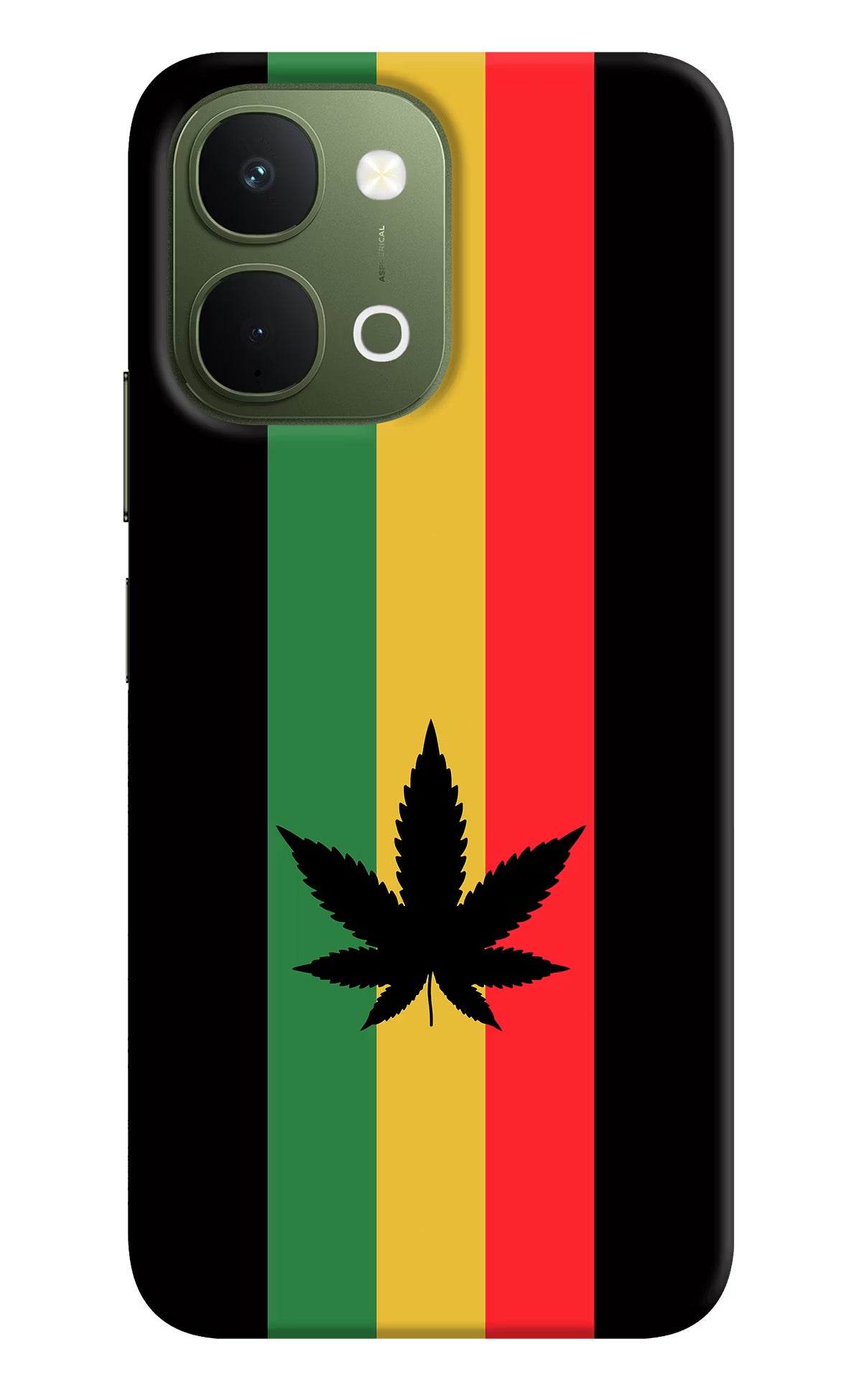 Weed Flag Vivo T5x 5G Back Cover