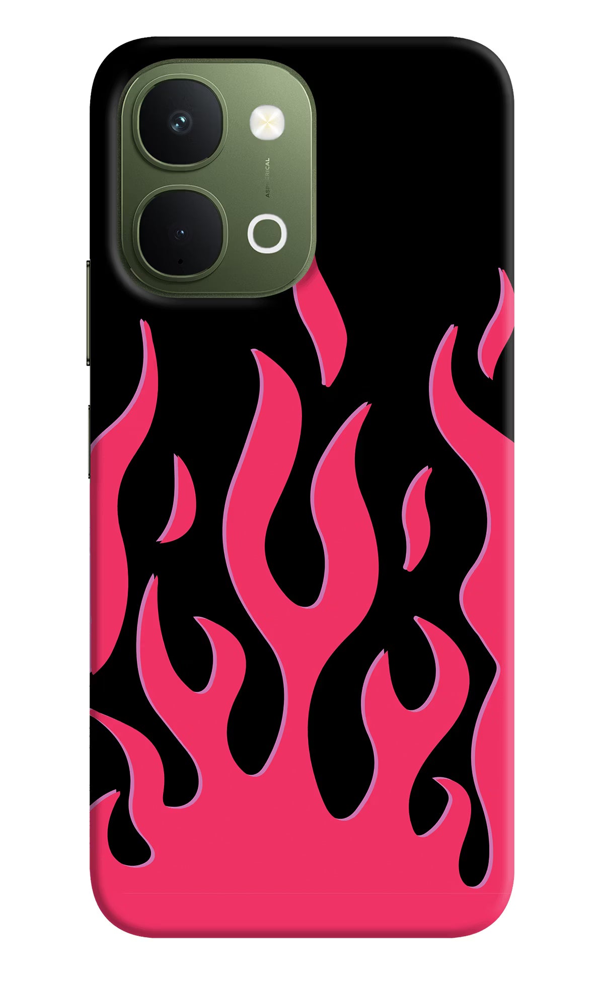 Fire Flames Vivo T5x 5G Back Cover
