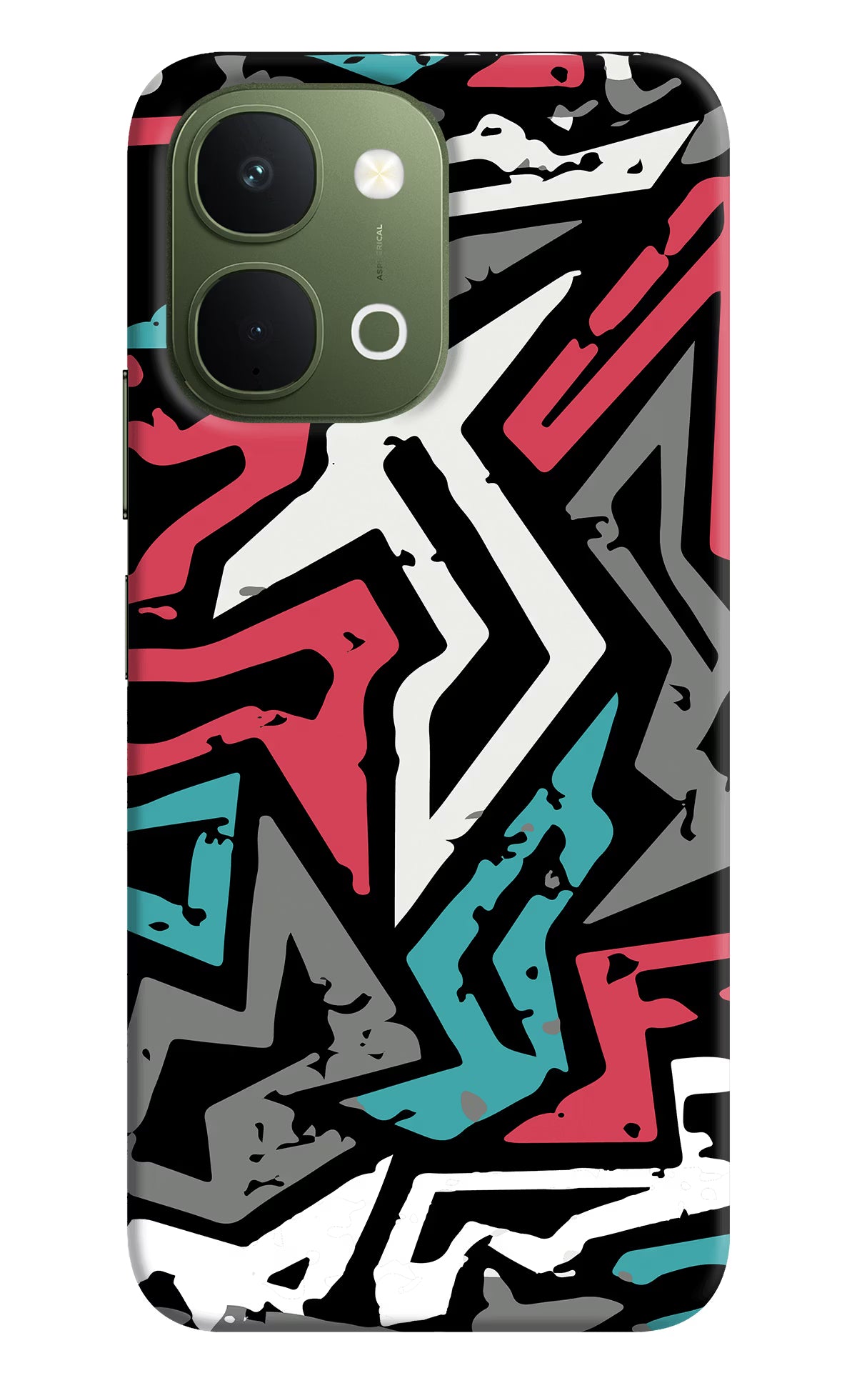 Geometric Graffiti Vivo T5x 5G Back Cover