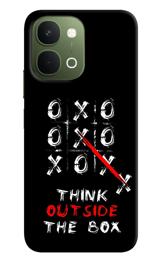 Think out of the BOX Vivo T5x 5G Hard Case Back Cover by Casekaro