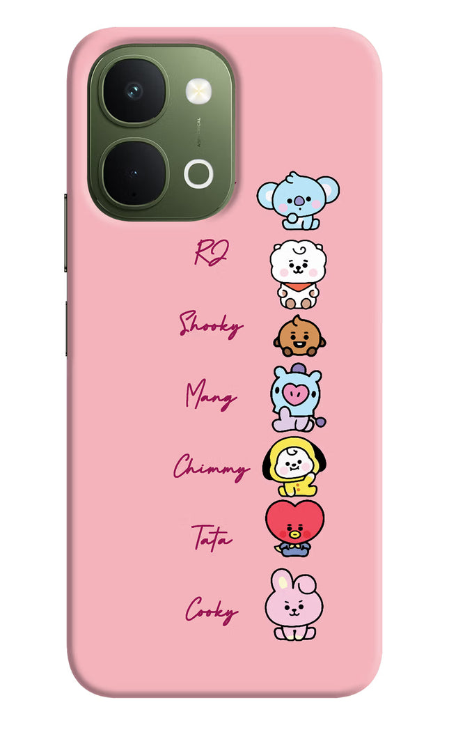 BTS names Vivo T5x 5G Back Cover