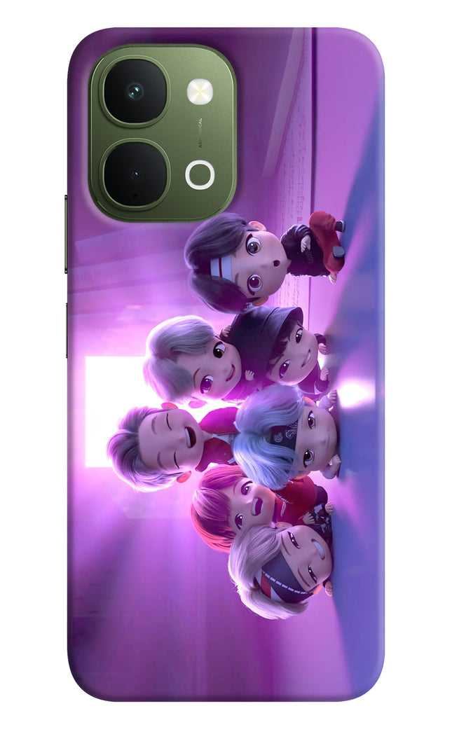 BTS Chibi Vivo T5x 5G Hard Case Back Cover by Casekaro