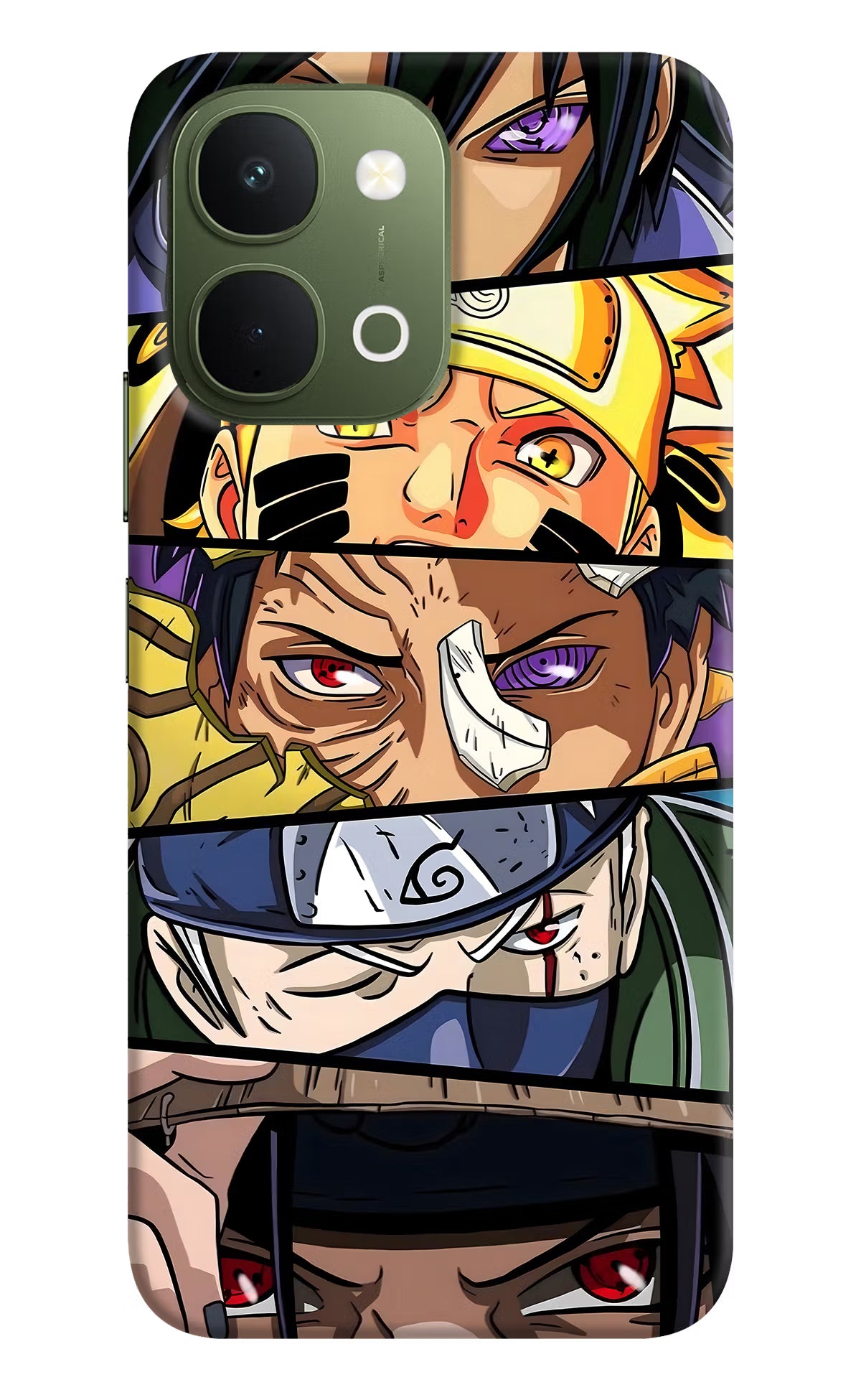 Naruto Character Vivo T5x 5G Back Cover