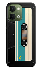 Cassette Vivo T5x 5G Hard Case Back Cover by Casekaro