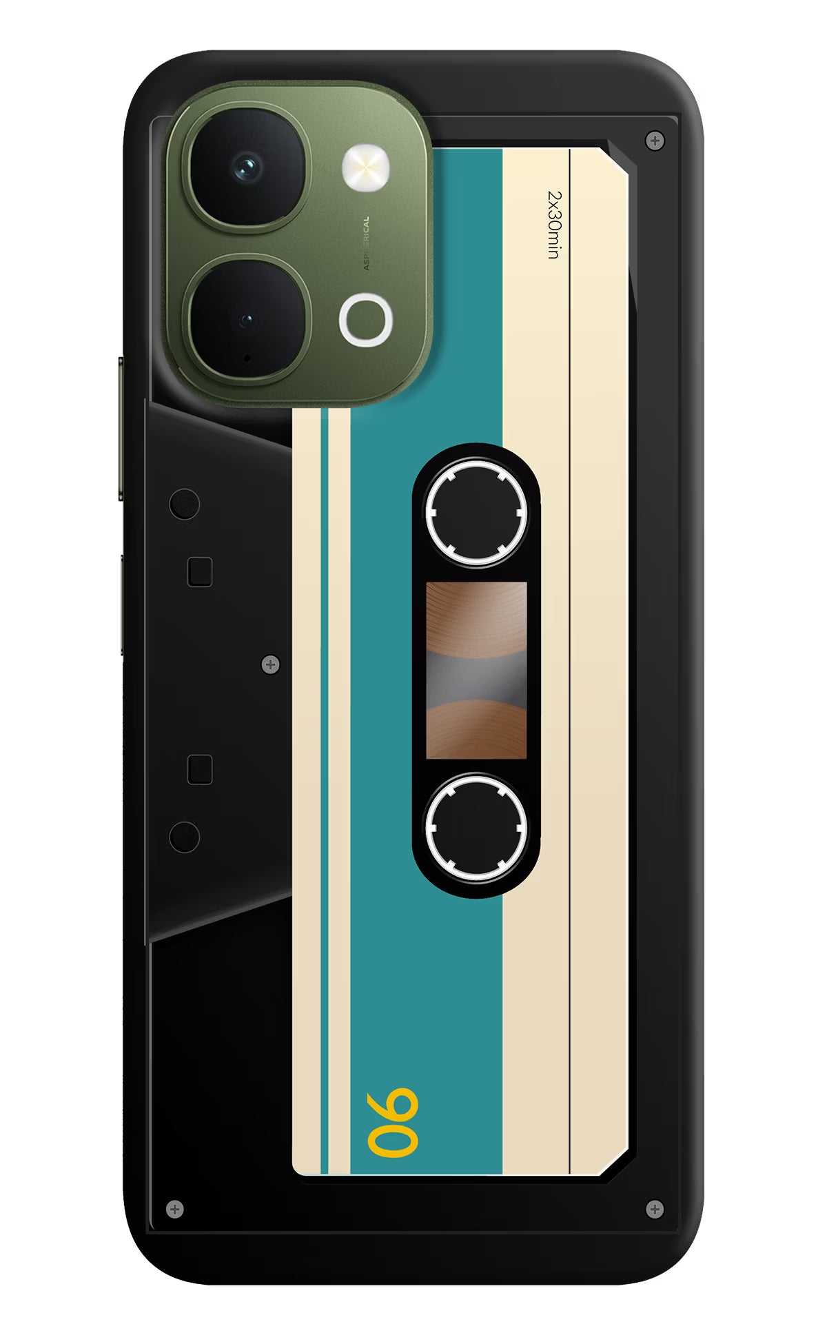 Cassette Vivo T5x 5G Back Cover