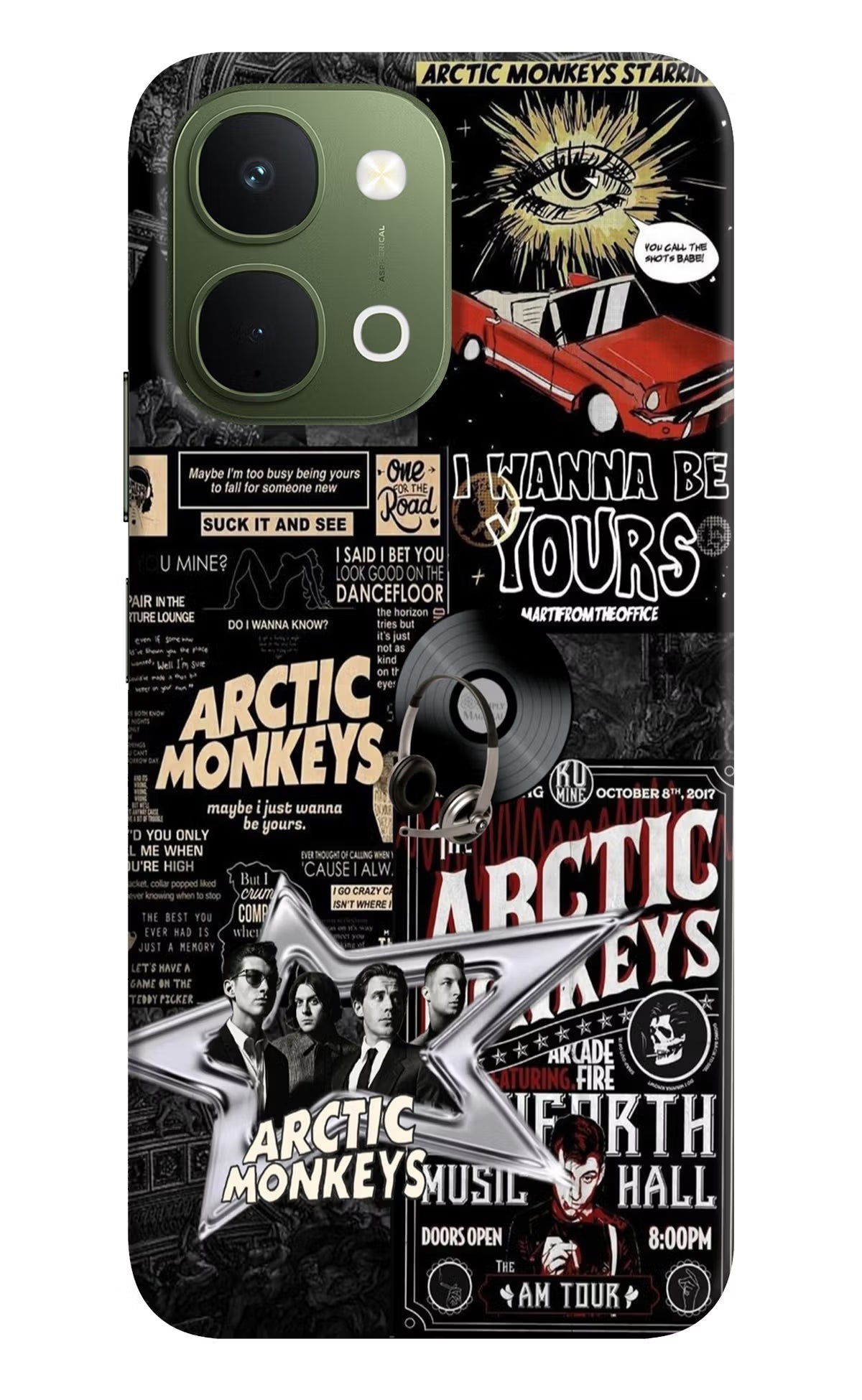 Arctic Monkeys Vivo T5x 5G Back Cover