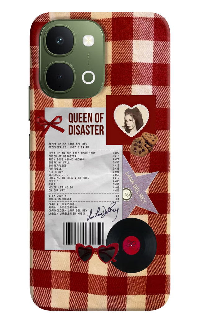Queen of Disaster Vivo T5x 5G Back Cover