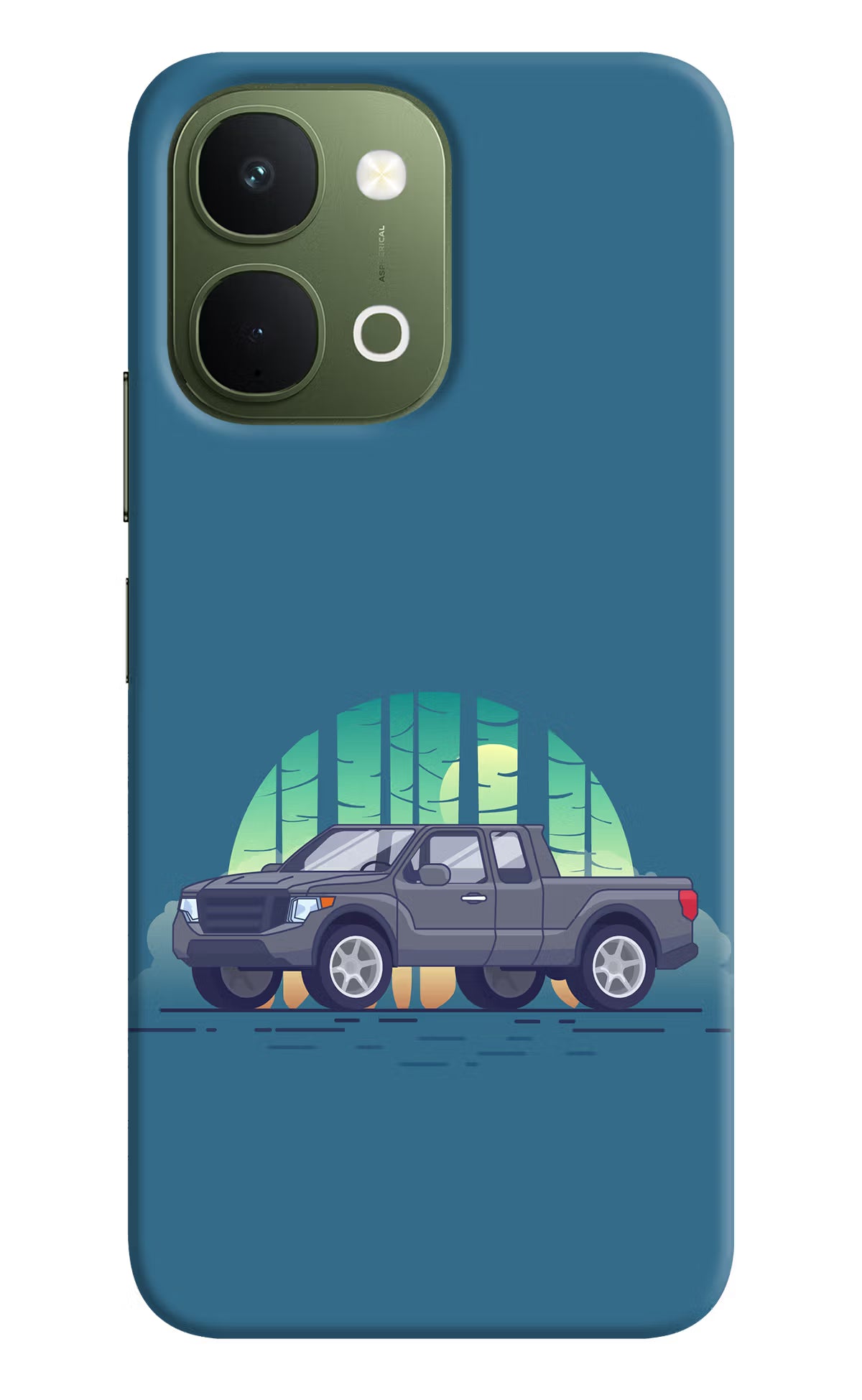 Retro Garage Vibe Vivo T5x 5G Back Cover