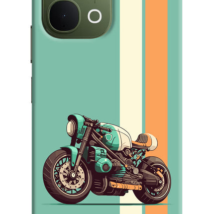 Striped Moto Drift Vivo T5x 5G Back Cover