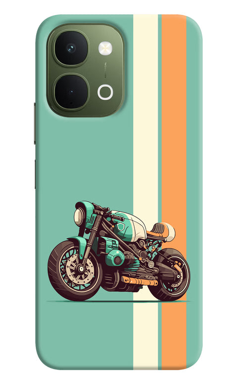 Striped Moto Drift Vivo T5x 5G Back Cover