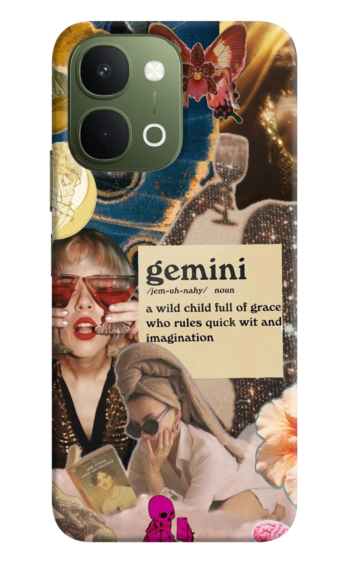Gemini Zodiac Vivo T5x 5G Back Cover