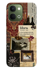 Libra Zodiac Vivo T5x 5G Hard Case Back Cover by Casekaro